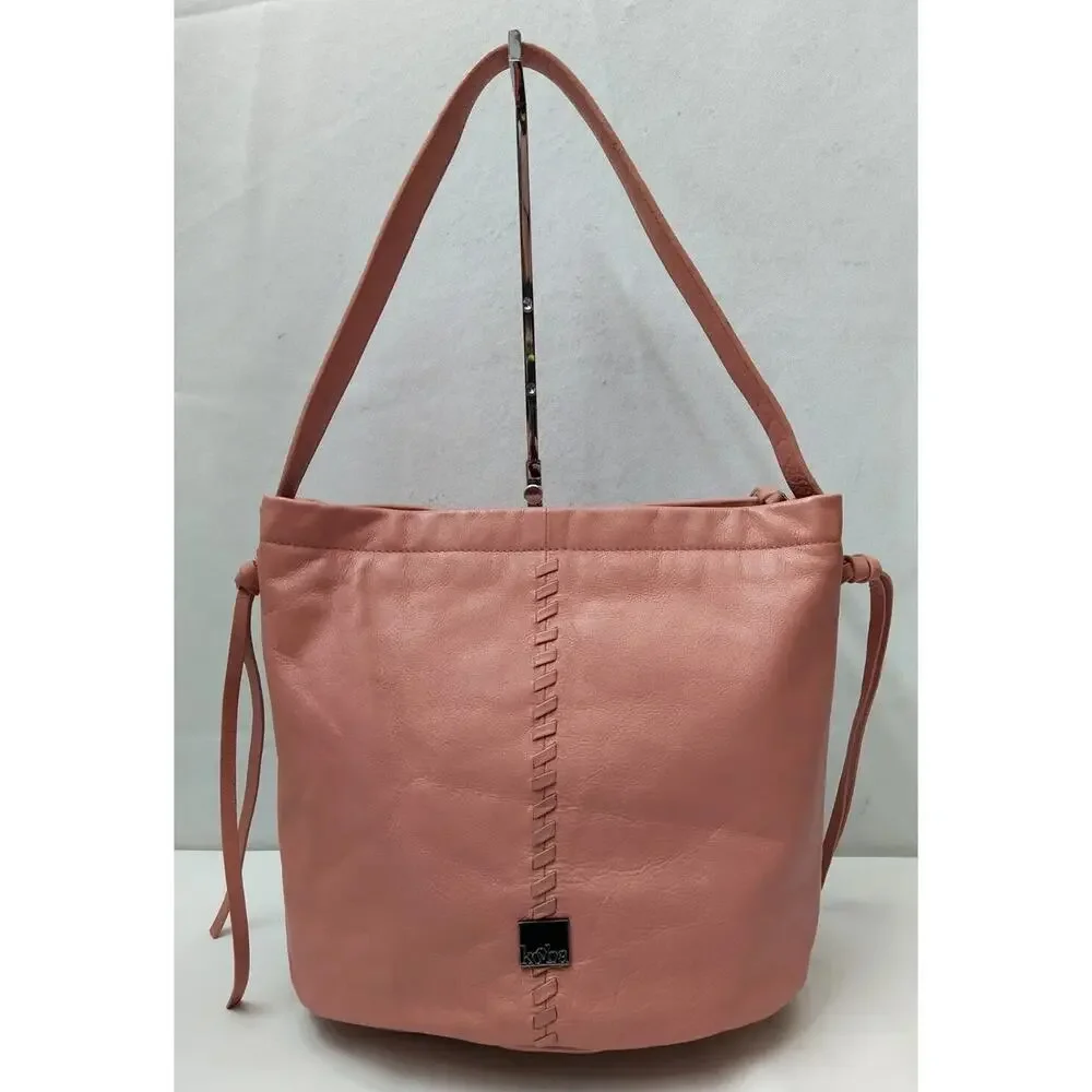 Kooba pink leather